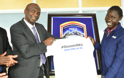Milly Nafula, former posho mill operator, starts medical course at MKU