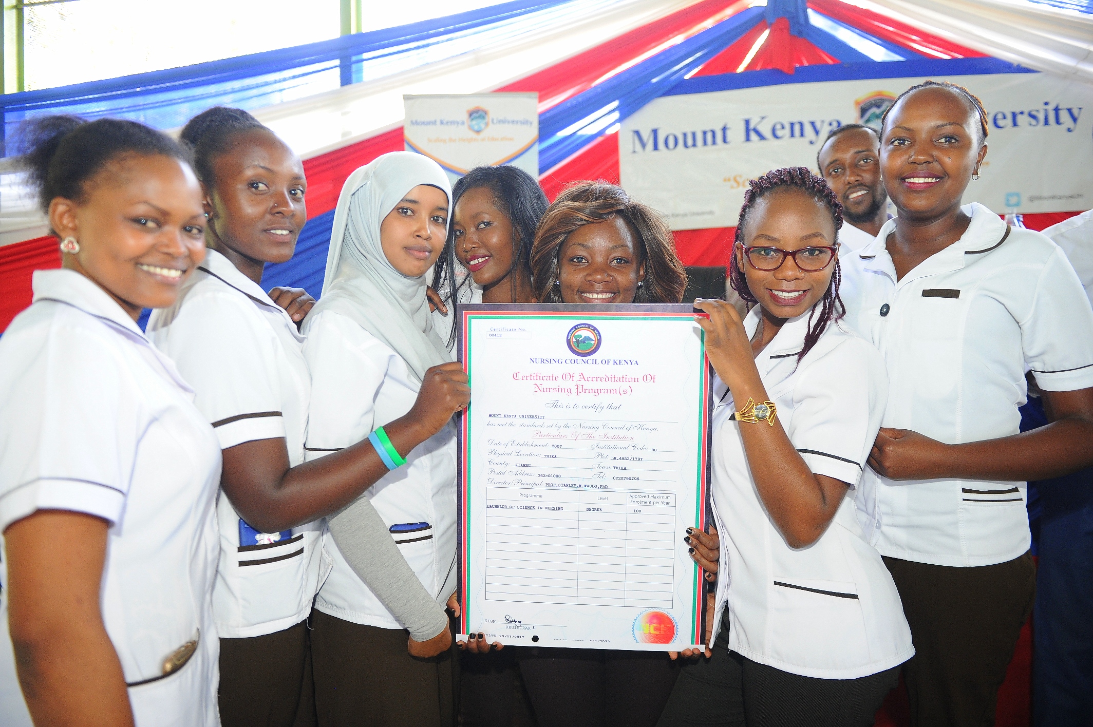 VC Remarks during School of Nursing Certificate of Registration Handover Ceremony