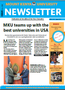 MKU Newsletter Dec. 2013- June, 2014