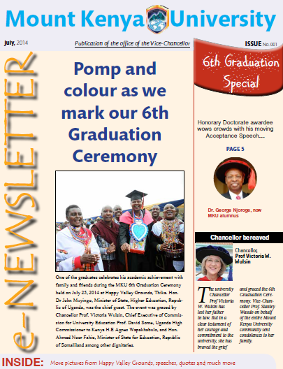 MKU Newsletter Dec. 2014- April 2014