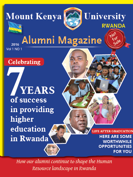 MKU Rwanda Alumni Magazine 2016