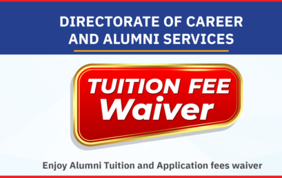 Enjoy Alumni Tuition and Application fees waiver