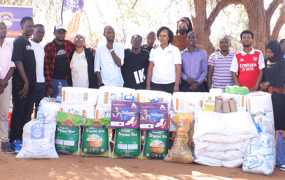 MKU donates food to Enziu primary school and the surrounding community