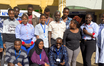 MKU student’s collaborates with Equity Afia to bring smiles to the community  