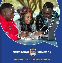 Mount Kenya University Prospectus