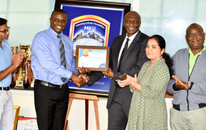 MKU Faculty Receives Award for Collaboration in Advance Family Planning