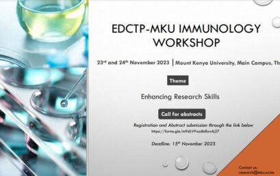 EDCTP- MKU Immmunology Workshop