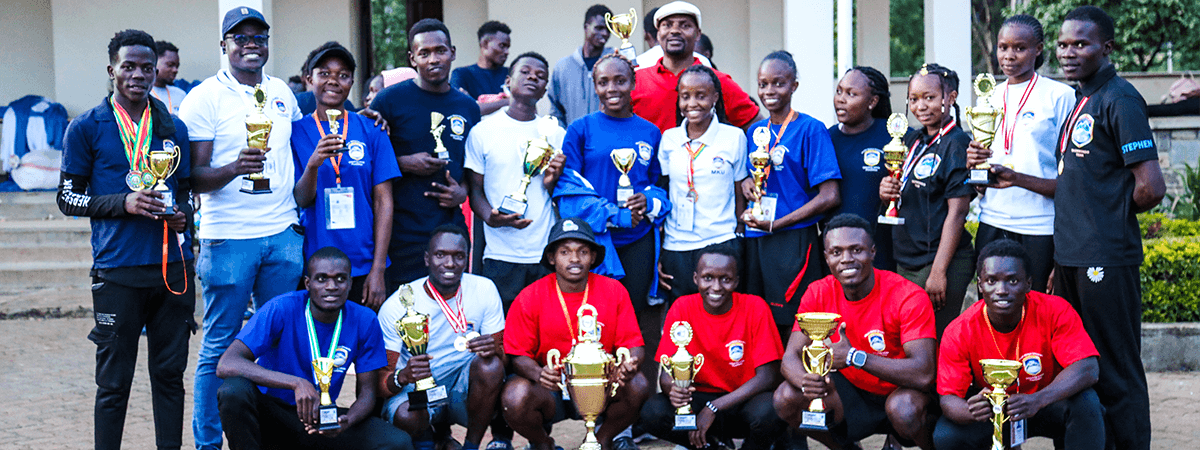 MKU emerges national overall winners of KUSA 2023 games