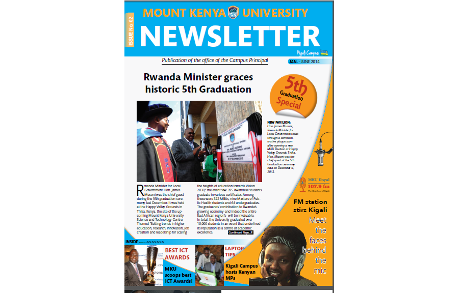 MKU Kigali Newsletter